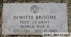 Dewitte Broome