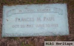 Frances Maras Paul