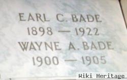 Earl C Bade