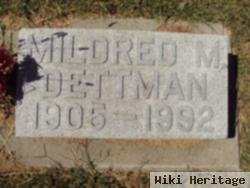 Mildred M Harnack Dettman