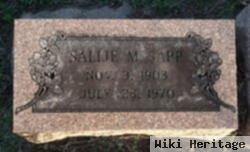 Sallie M Sapp