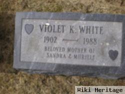 Violet Kathleen Baxter White