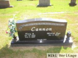 Henry A. Cannon