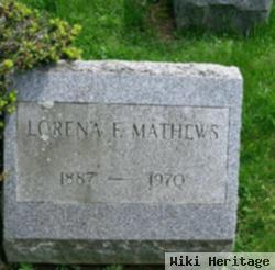 Lorena F. Mathews