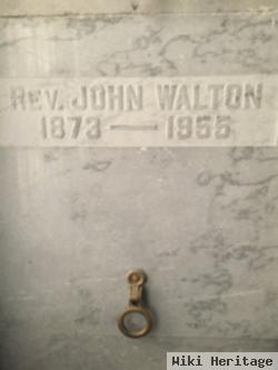 Rev John Walton