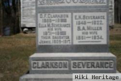 Ella M. Severance Clarkson