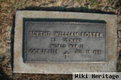 Blythe William "bill" Foster