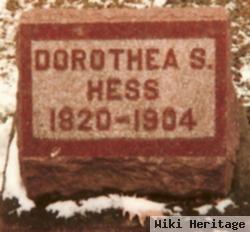 Dorothea S Hess