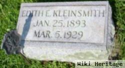 Edith E Kleinsmith