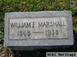 William F Marshall