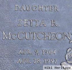 Zetta Bouyear Mccutcheon