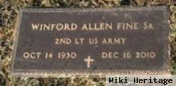 Winford Allen Fine, Sr