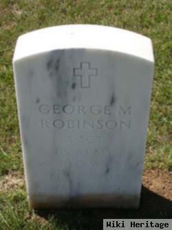 Sgt George Marion Robinson