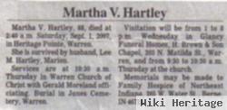 Martha V. Hartley