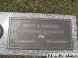 Betty J Johnson