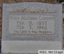 Rosa Mccord Gardner