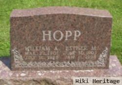 William A Hopp