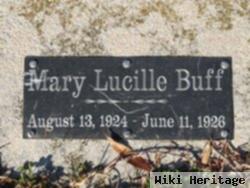 Mary Lucille Buff