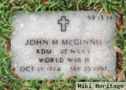 John M Mcginnis