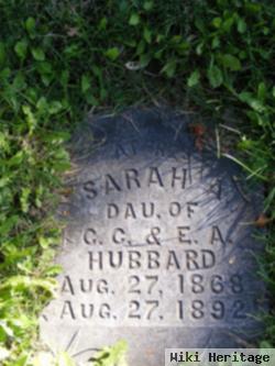 Sarah A Hubbard