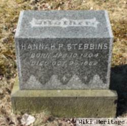 Hannah P Stebbins