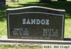 Betty J Lang Sandoe