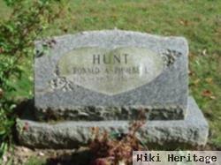 Ronald A Hunt