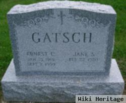 Jane S. Gatsch