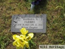 Barbara A. Farbro