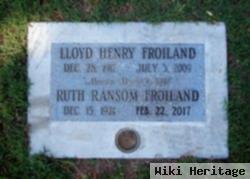 Ruth Ransom Froiland