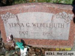 Verna G Lahne Webelhuth