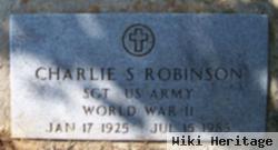 Sgt Charlie S Robinson