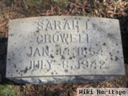 Sarah L. Crowell