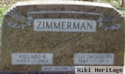 Willard B Zimmerman