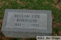 Beulah Cox Robinson