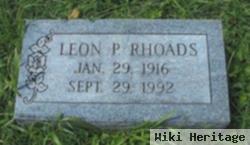 Leon Prunty Rhoads