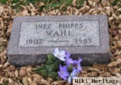 Iva Inez "inez" Phipps Wahl