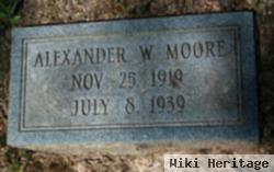 Alexander W Moore