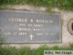 Pfc George R Roesch