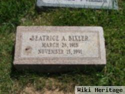 Beatrice A. Bixler