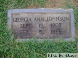 Georgia Ann Johnson