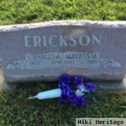 Charles A Erickson