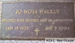 Mattie Jo "jo" Hoss Walkup