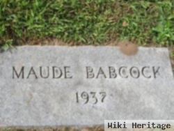 Jane 'maude' Babcock Babcock