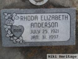 Rhoda Elizabeth Thompson Anderson