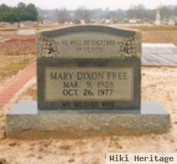 Mary Eliza Walker Dixon Free