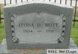 Leona Doris Jordan Mott