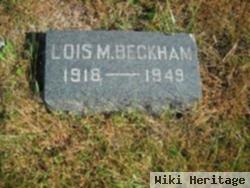 Lois Maxine Baker Beckham