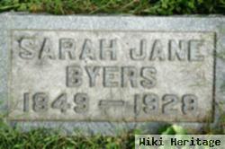 Sarah Jane Byers