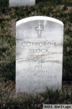 Clifford L Block